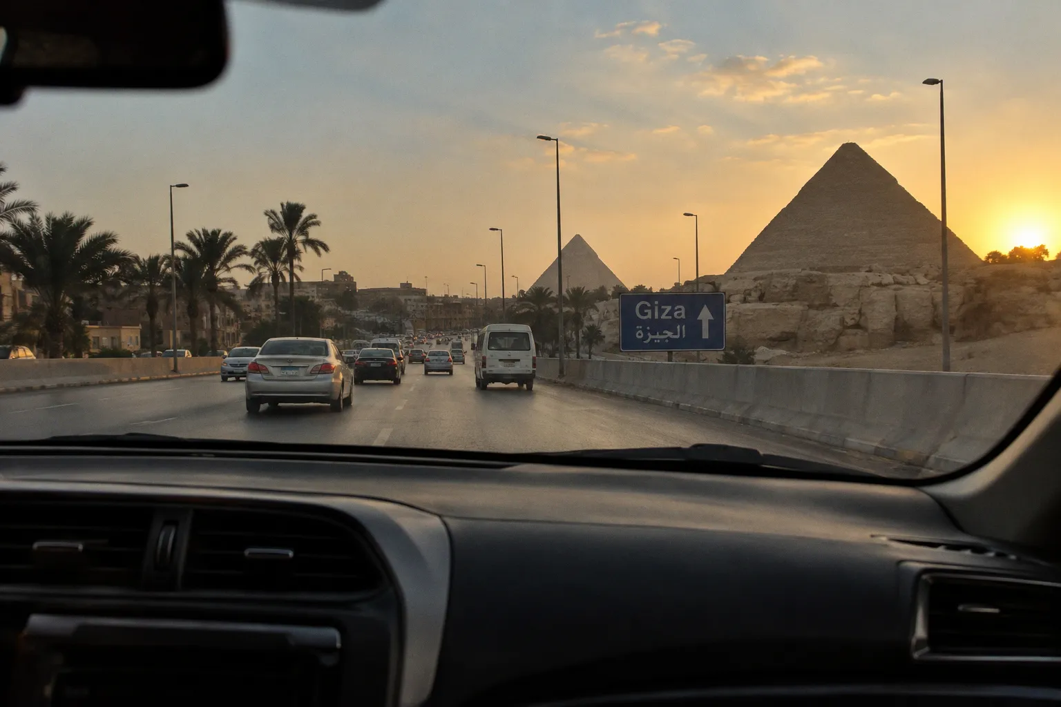 Noleggio auto a Giza (Egitto): guida pratica e consigli per mettersi alla guida